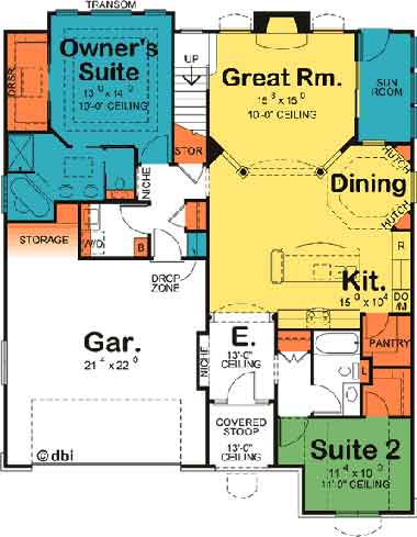 Royal Oak Mi New Home custom floor plan Birmingham, MI