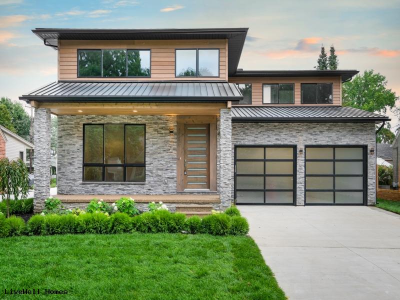 New Home in Birmingham  2259 W. Lincoln Modern 4 Bedroom Home with a 3 car Attached Garage
