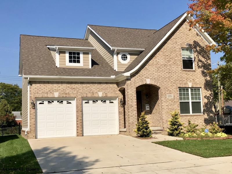 New Homes Birmingham with an Attached Garage 1461 Webster